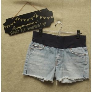 7 For All Mankind Maternity Shorts